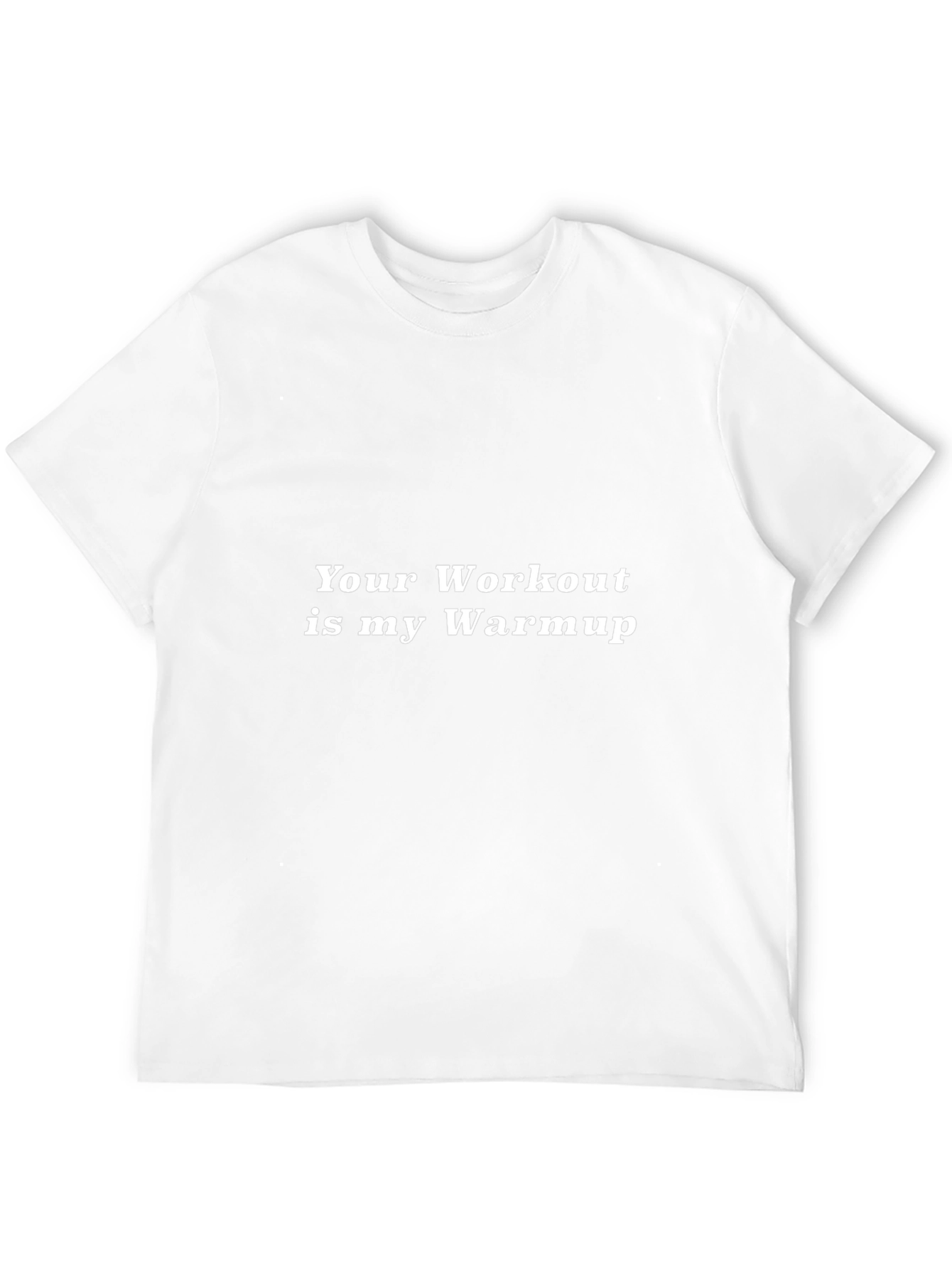 Workout Warmup T-Shirt - Gym Fitness Apparel