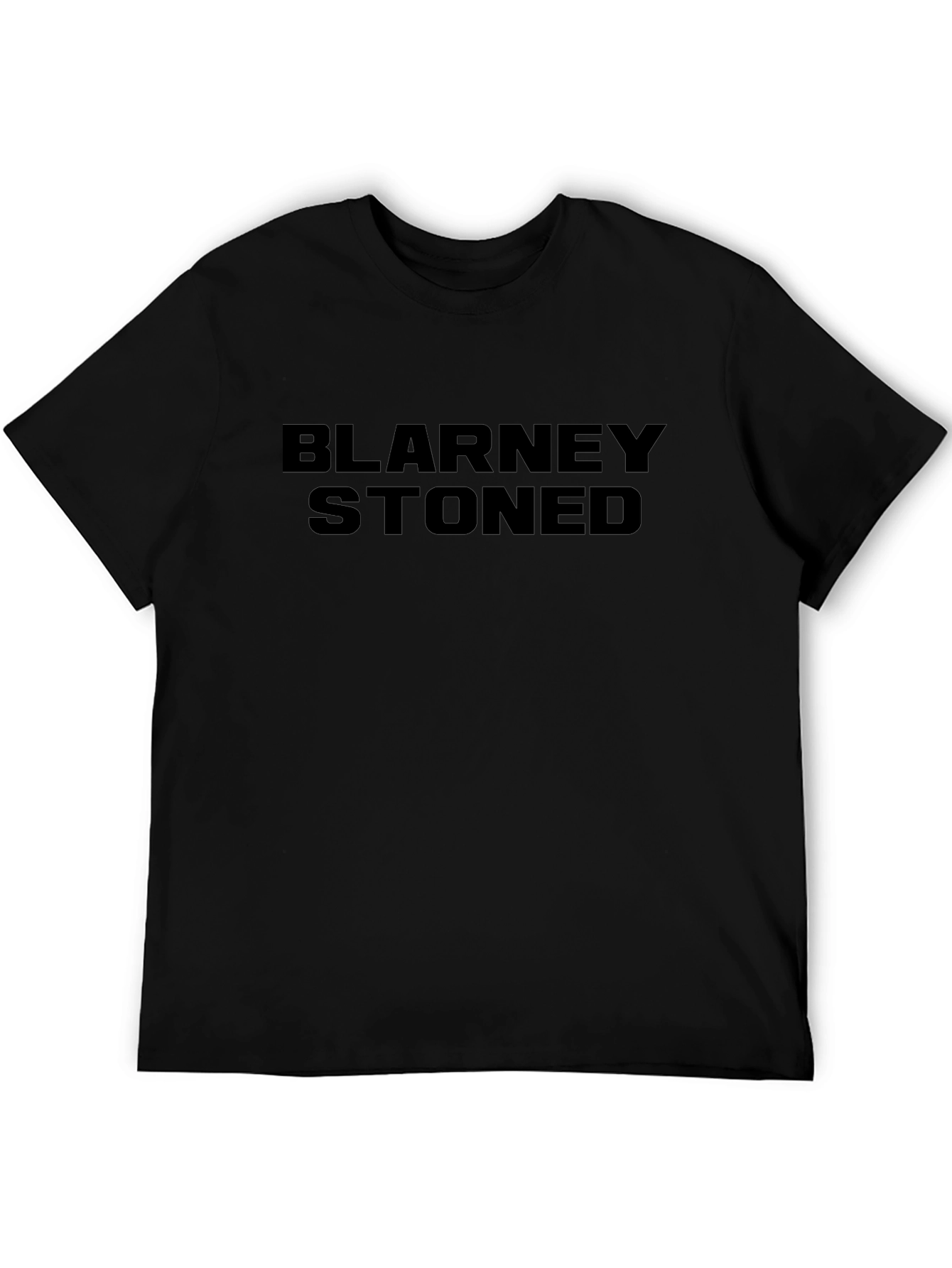 Blarney Stoned Graphic T-Shirt - Black Casual Tee