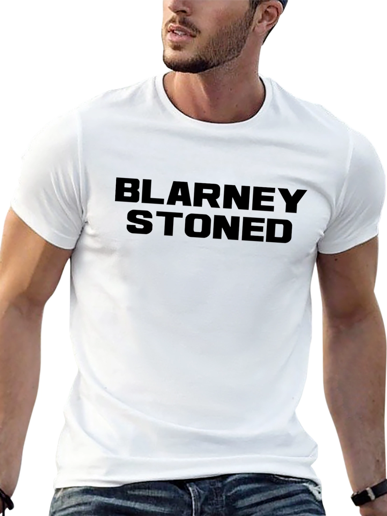 Blarney Stoned Graphic T-Shirt - Black Casual Tee