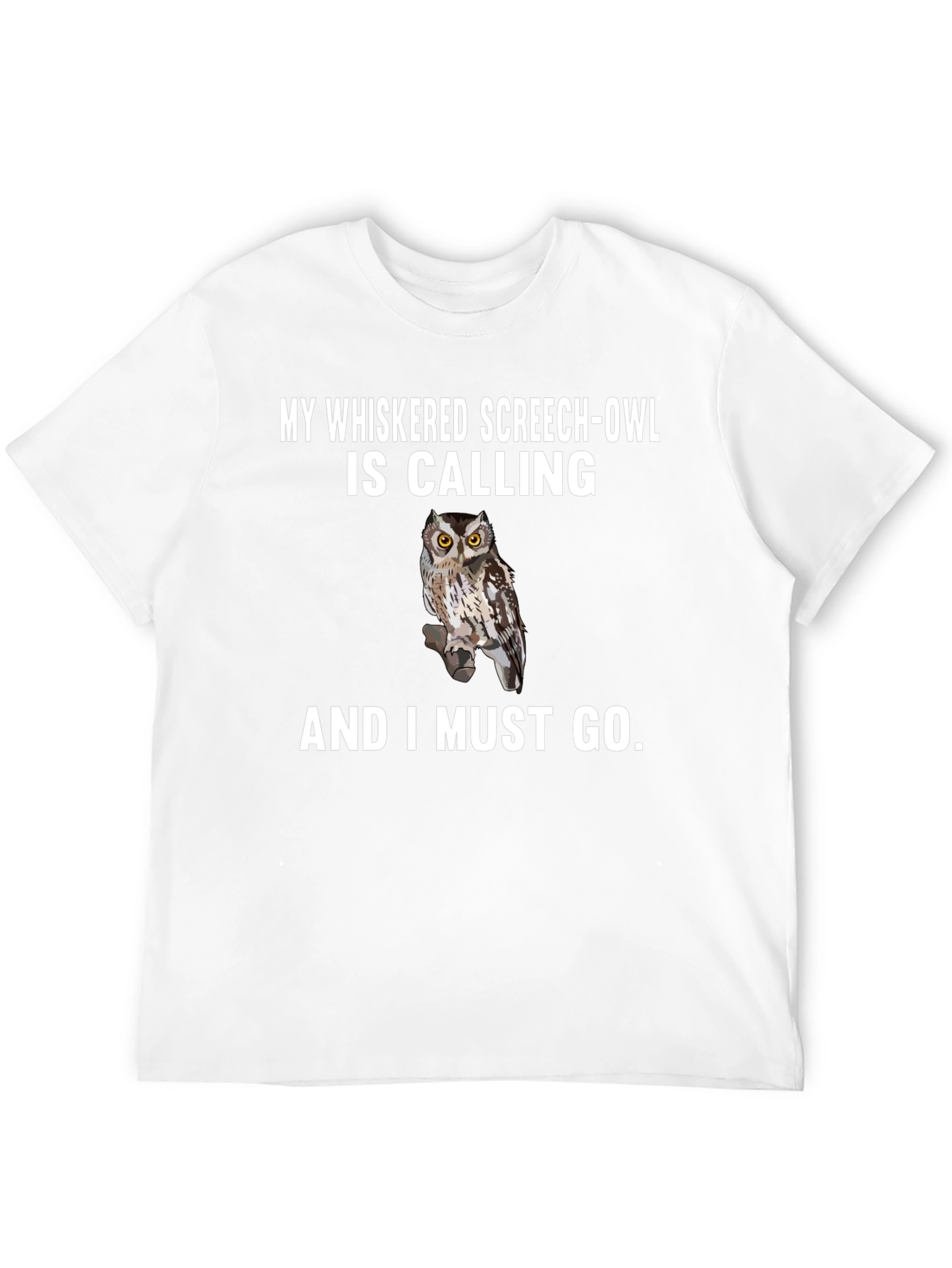 Whiskered Screech-Owl Graphic Tee