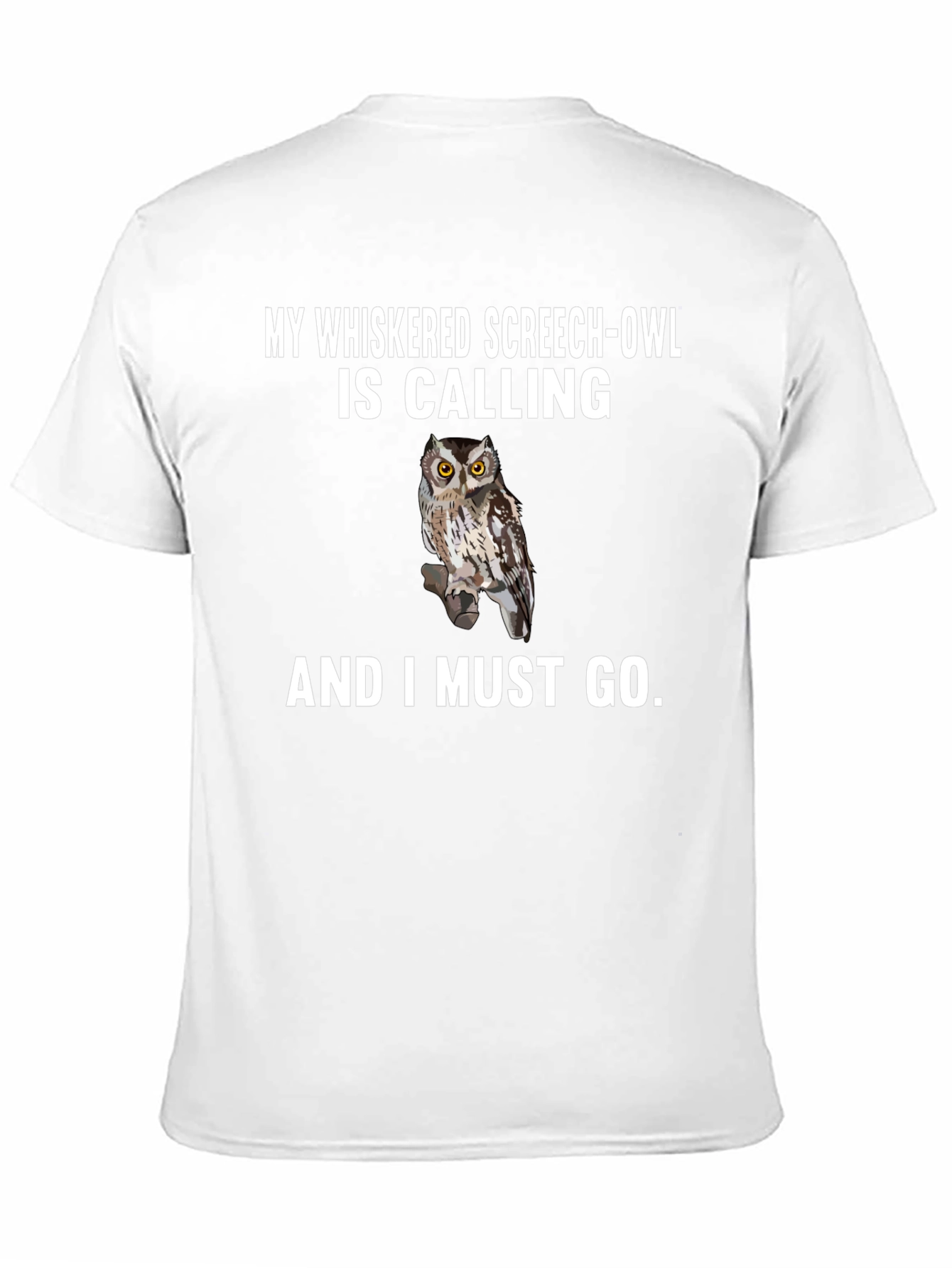 Whiskered Screech-Owl Graphic Tee