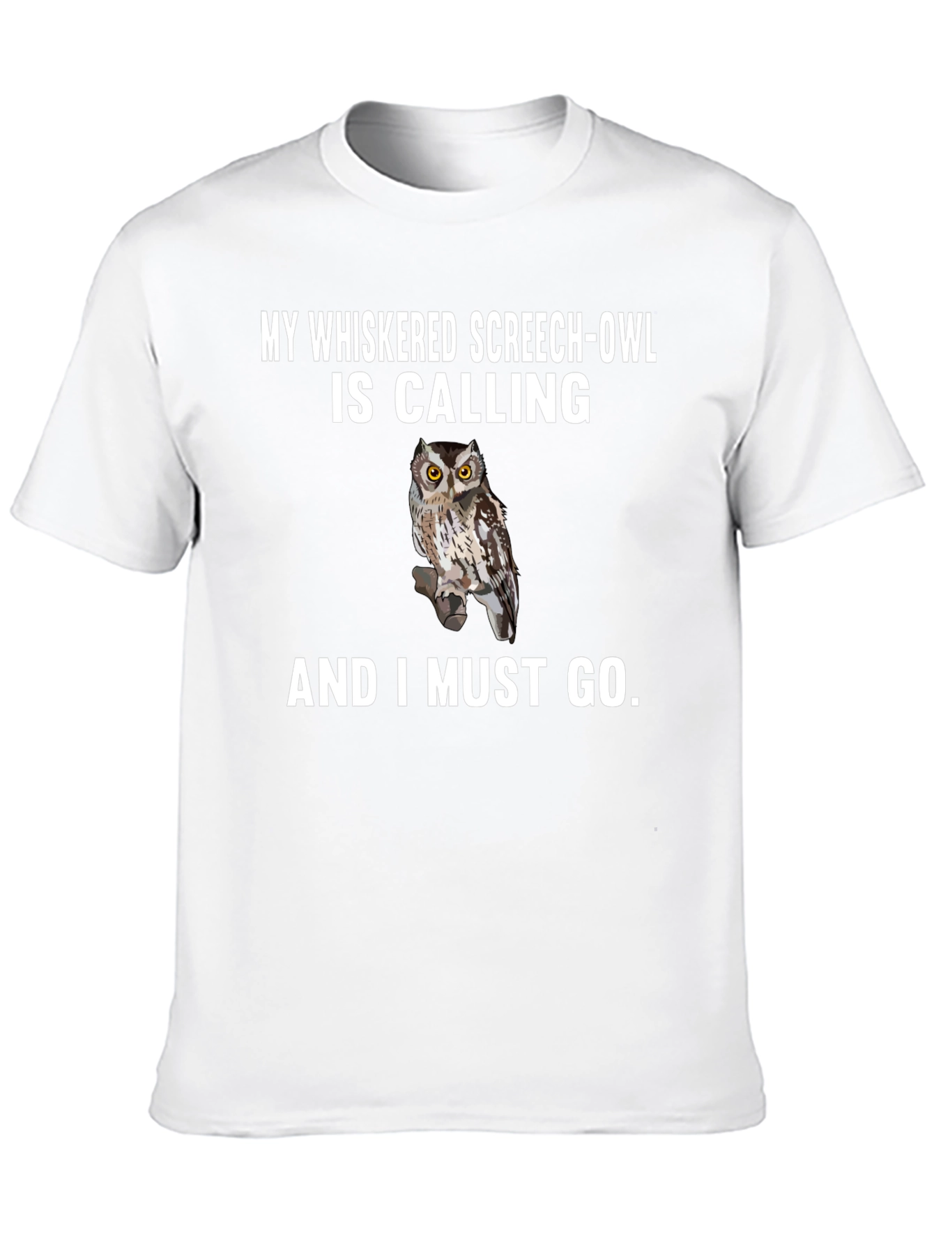 Whiskered Screech-Owl Graphic Tee