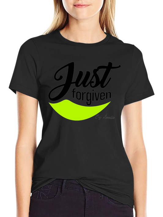 Just Forgiven Black T-Shirt
