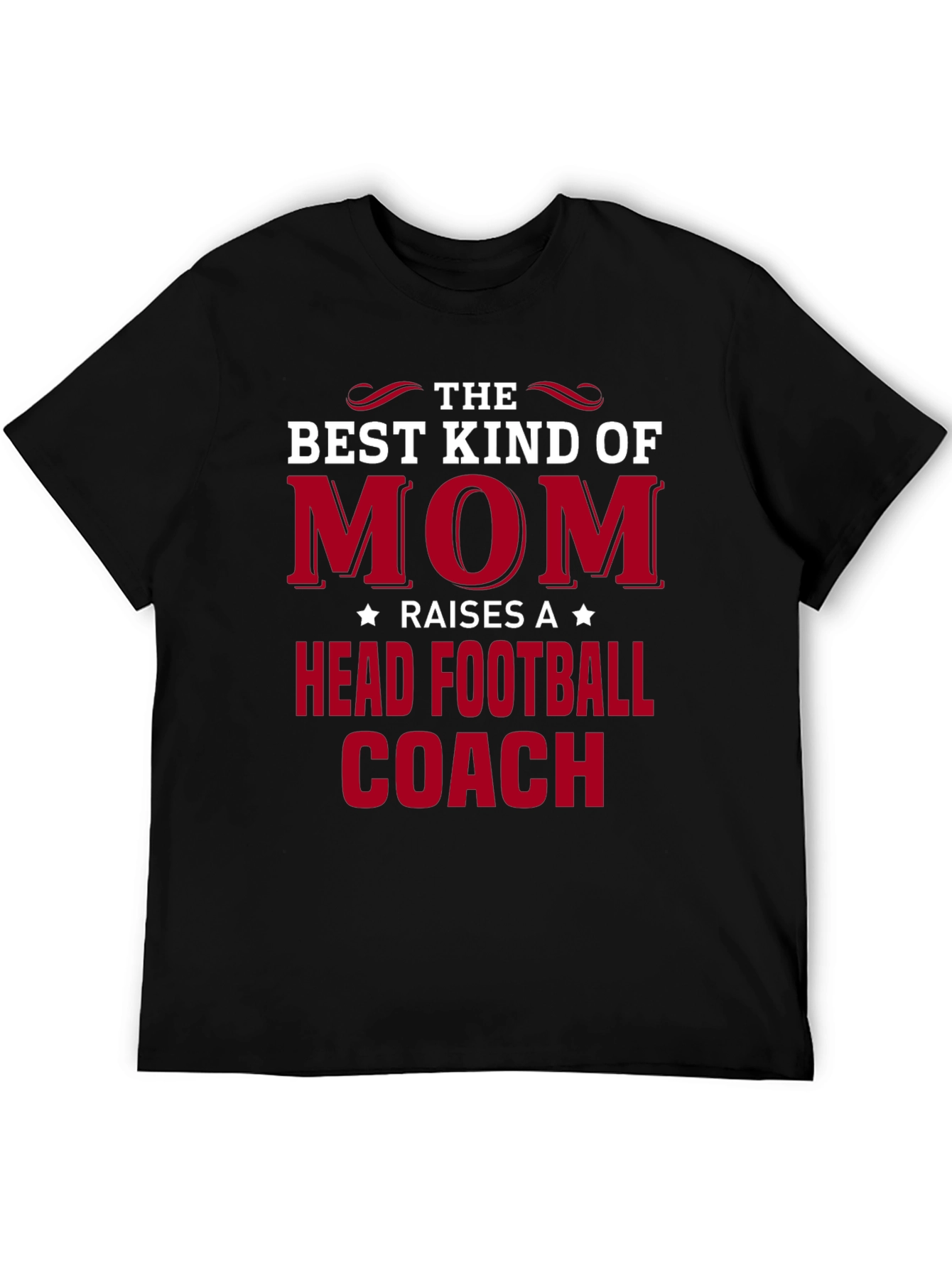 Best Kind of Mom Football Coach Graphic Tee