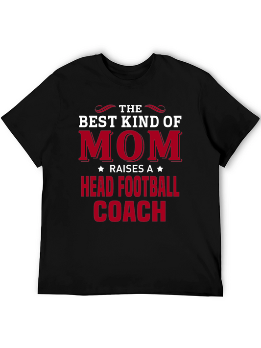 Best Kind of Mom Football Coach Graphic Tee
