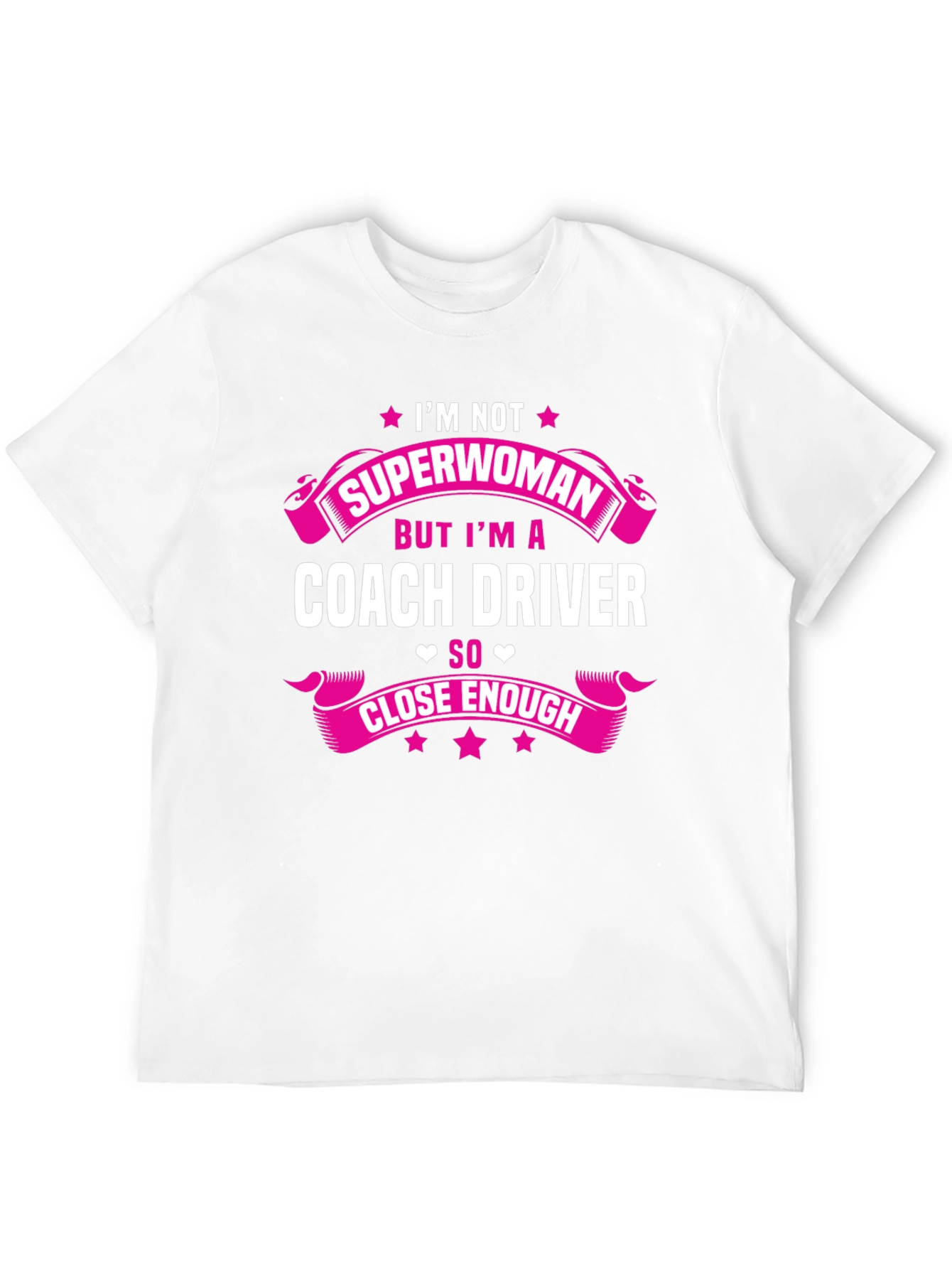 Coach Driver Superwoman Graphic T-Shirt
