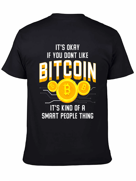 Bitcoin Smart People Thing Graphic T-Shirt