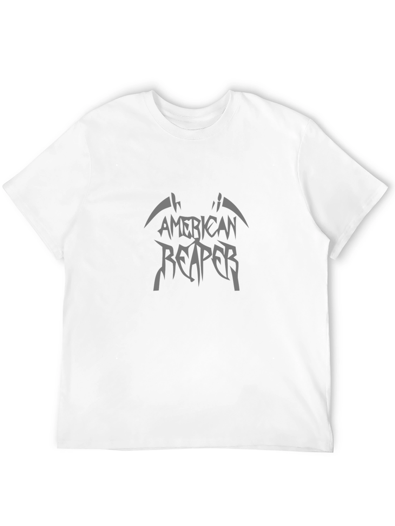 American Reaper Graphic Tee - Black Casual T-Shirt
