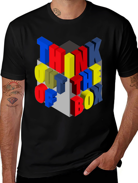 Think Outside the Box Graphic Tee