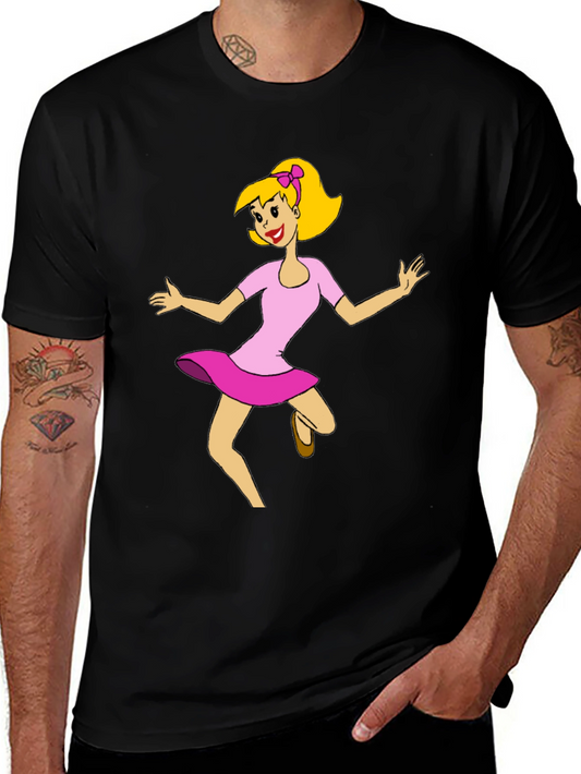 Cartoon Character Graphic Tee