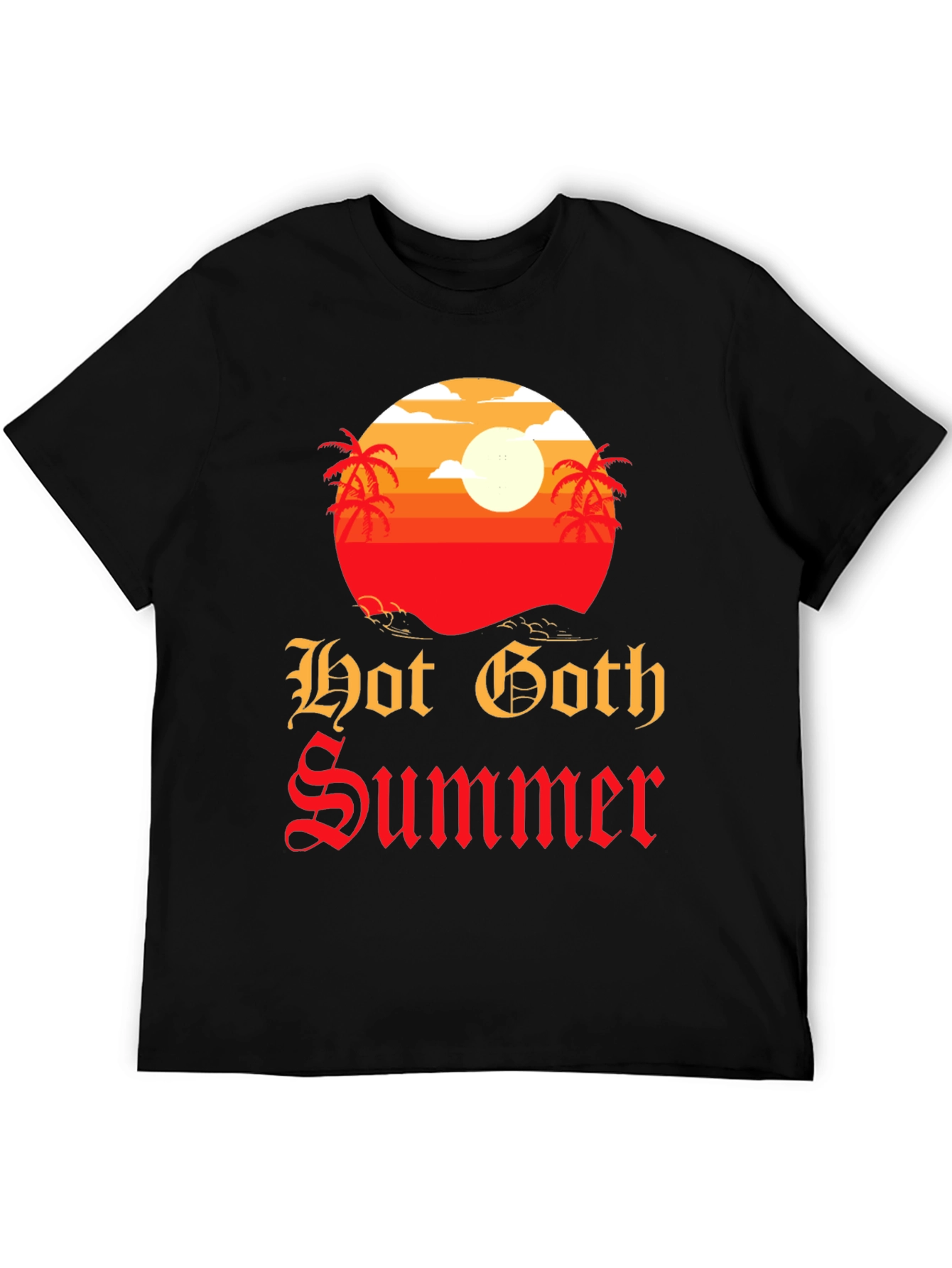 Hot Goth Summer T-Shirt - Graphic Tee