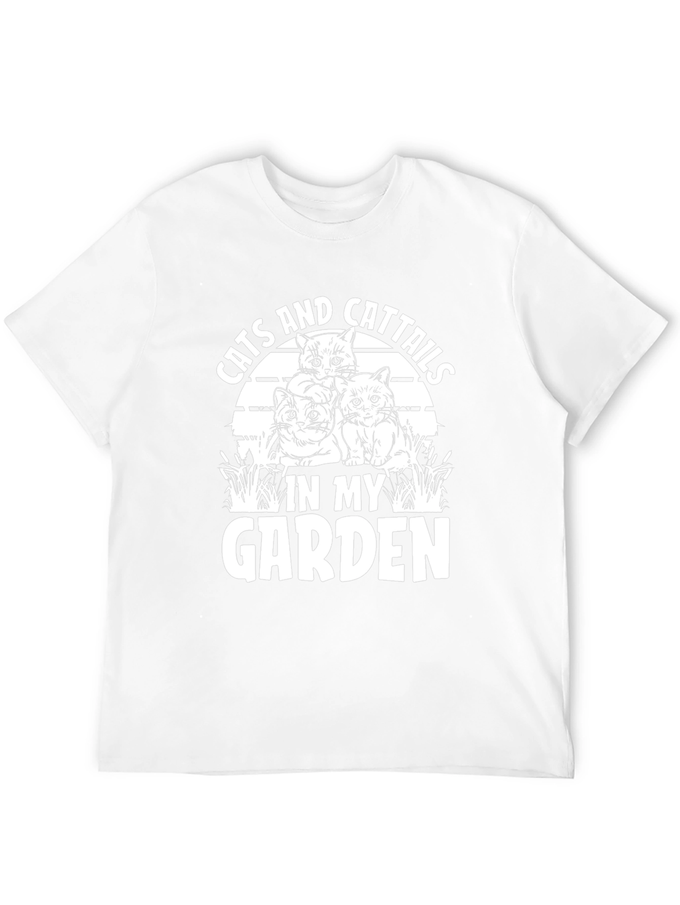Cats & Cattails Garden T-Shirt