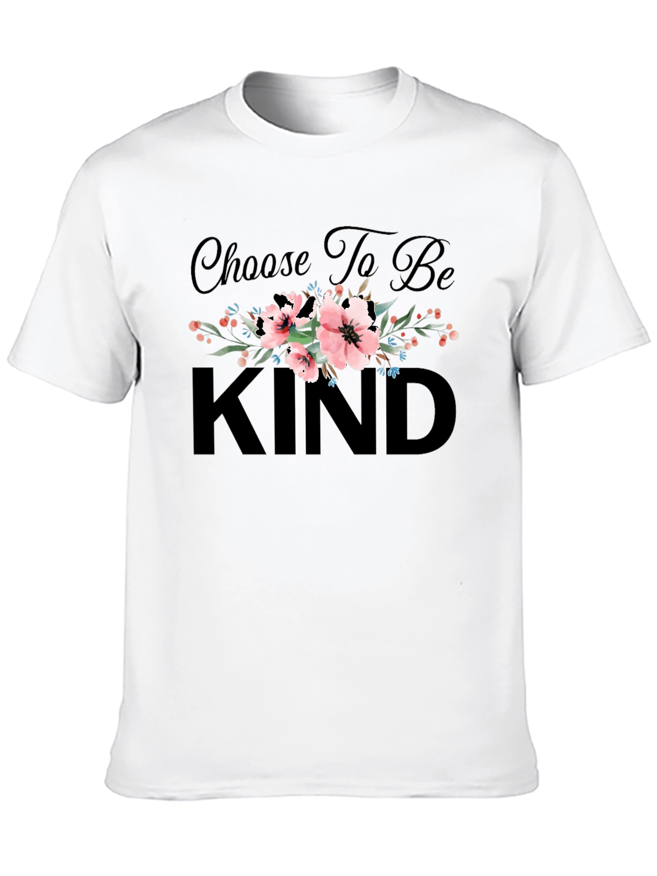 Choose To Be Kind Floral T-Shirt