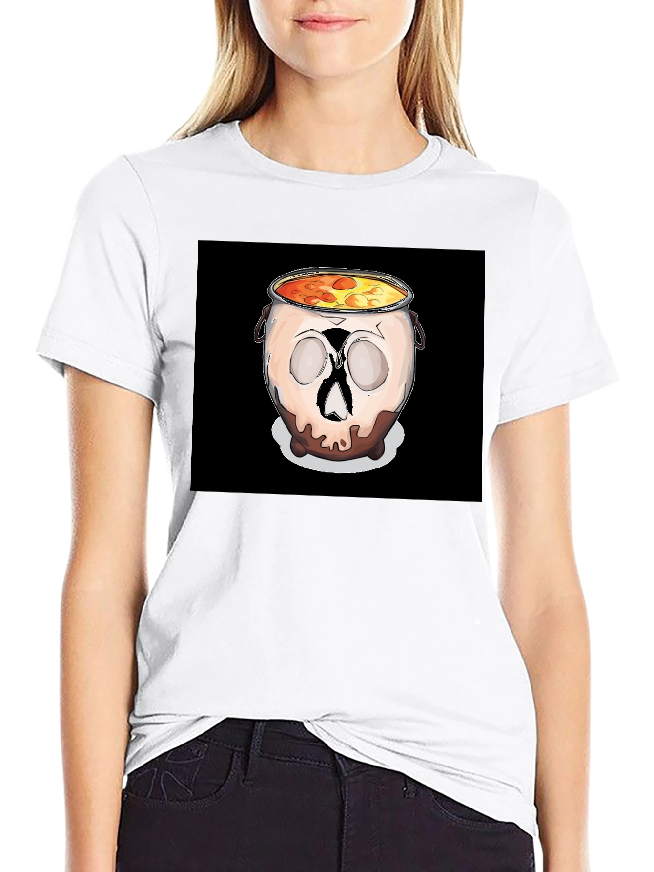 Skull Cauldron Graphic Tee