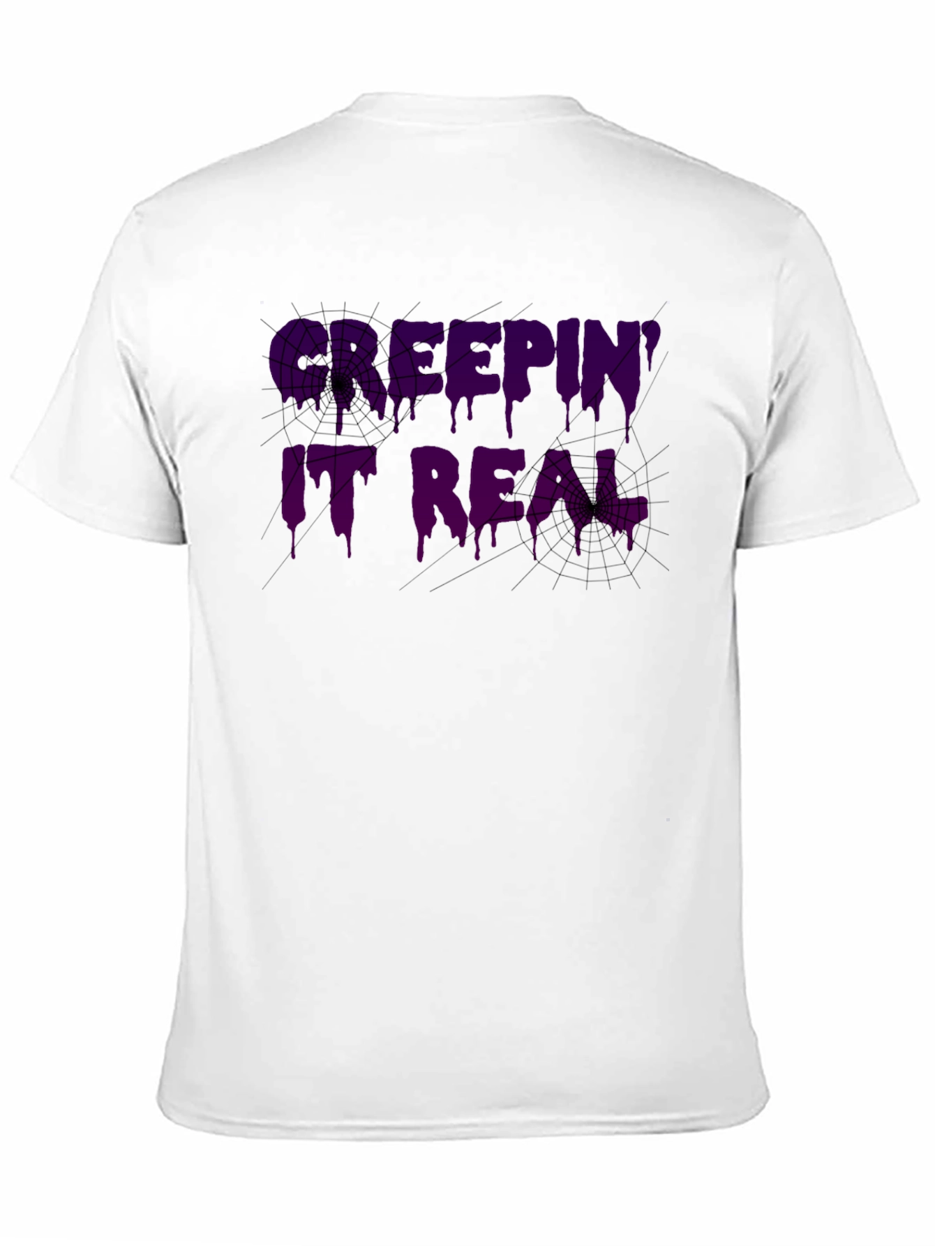 Spooky Keepin it Real Graphic T-Shirt