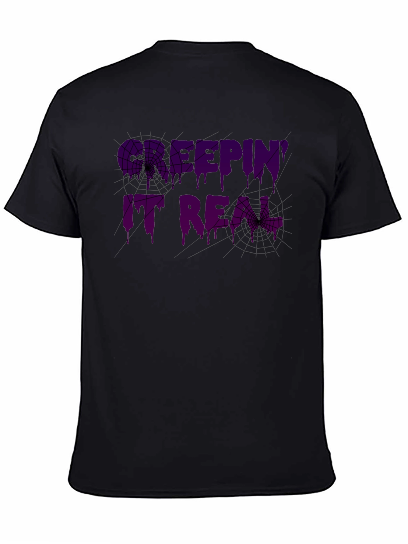 Spooky Keepin it Real Graphic T-Shirt