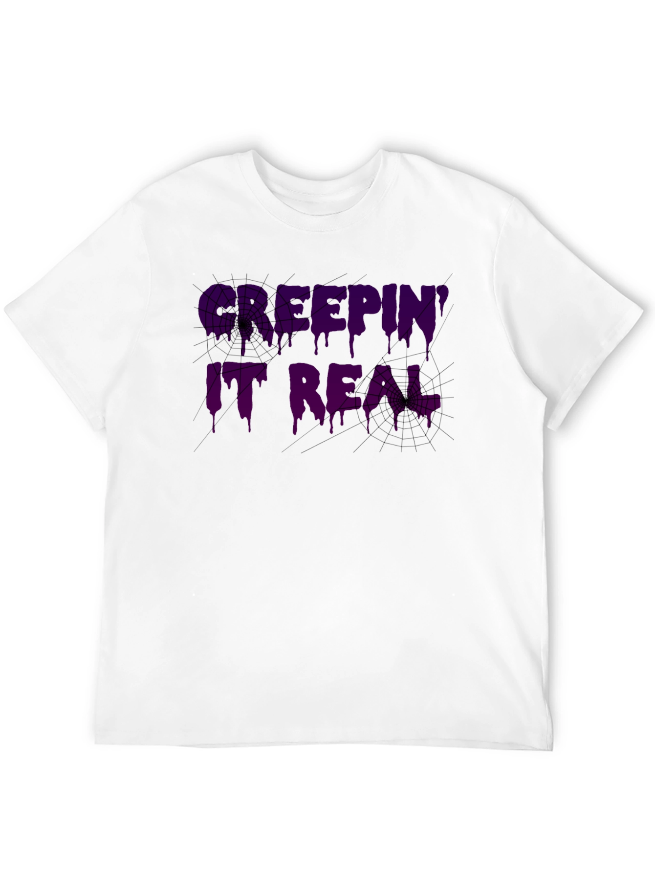 Spooky Keepin it Real Graphic T-Shirt