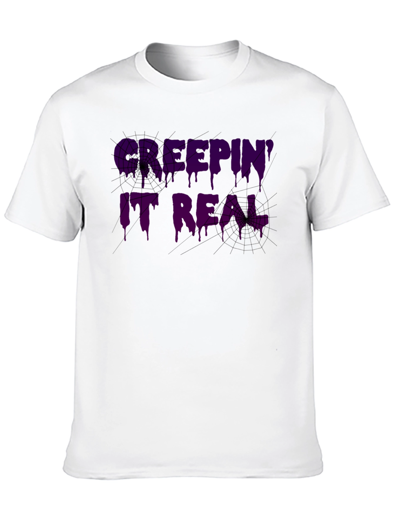 Spooky Keepin it Real Graphic T-Shirt