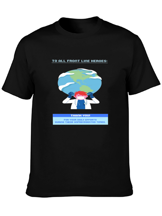 Front Line Heroes Graphic T-Shirt - Thank You Tee