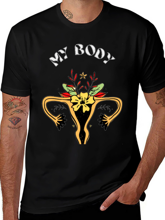My Body Uterus Graphic Tee
