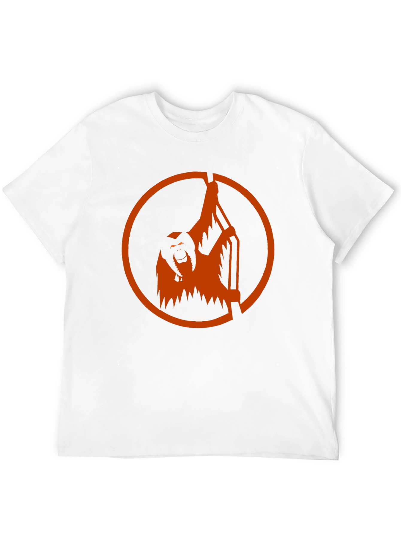 Orangutan Graphic Tee - Black