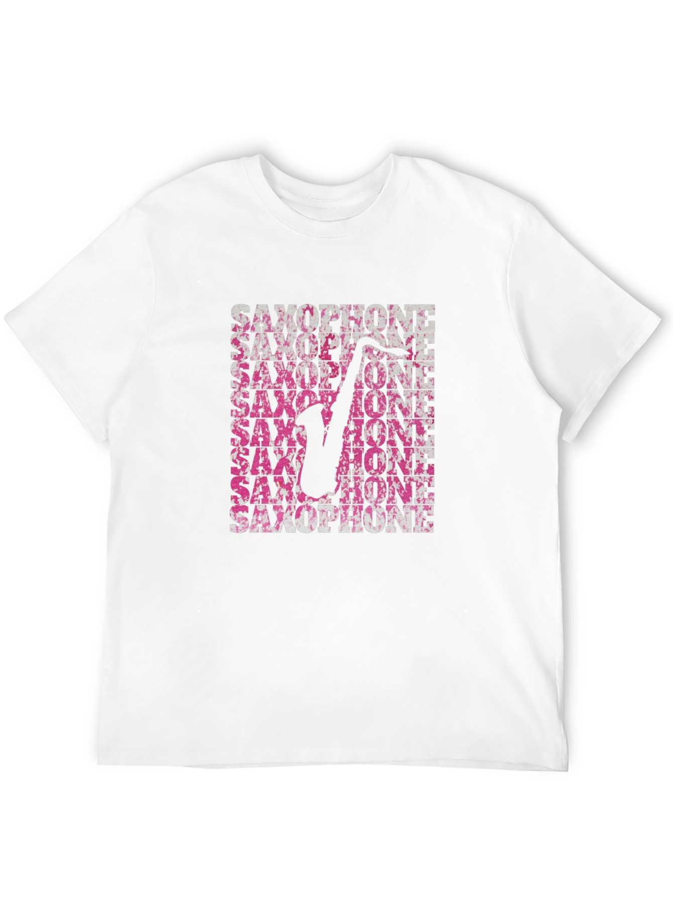 Saxophone Graphic Tee - Mens Music Lover T-Shirt