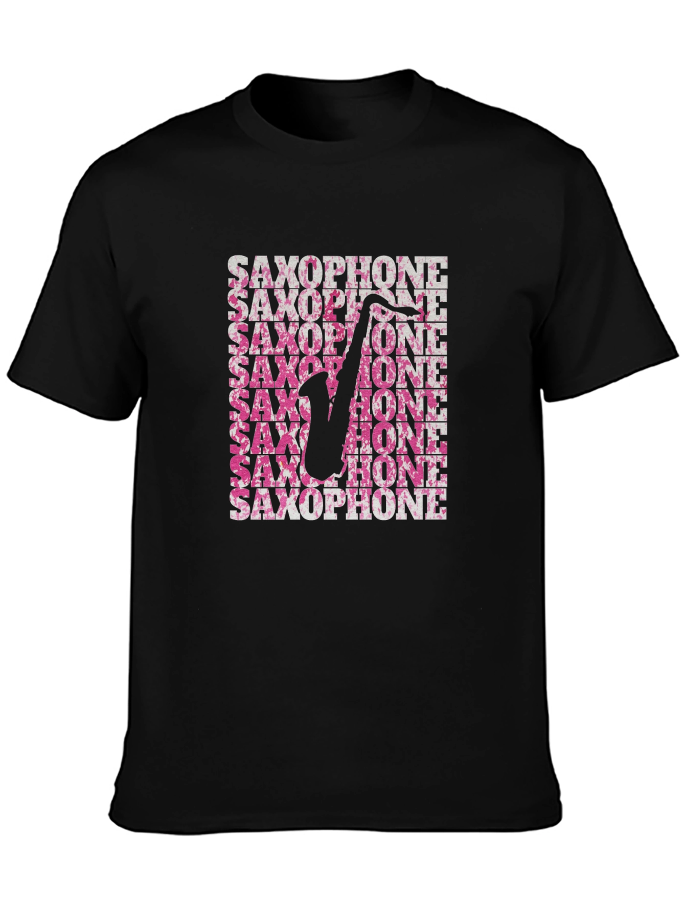 Saxophone Graphic Tee - Mens Music Lover T-Shirt