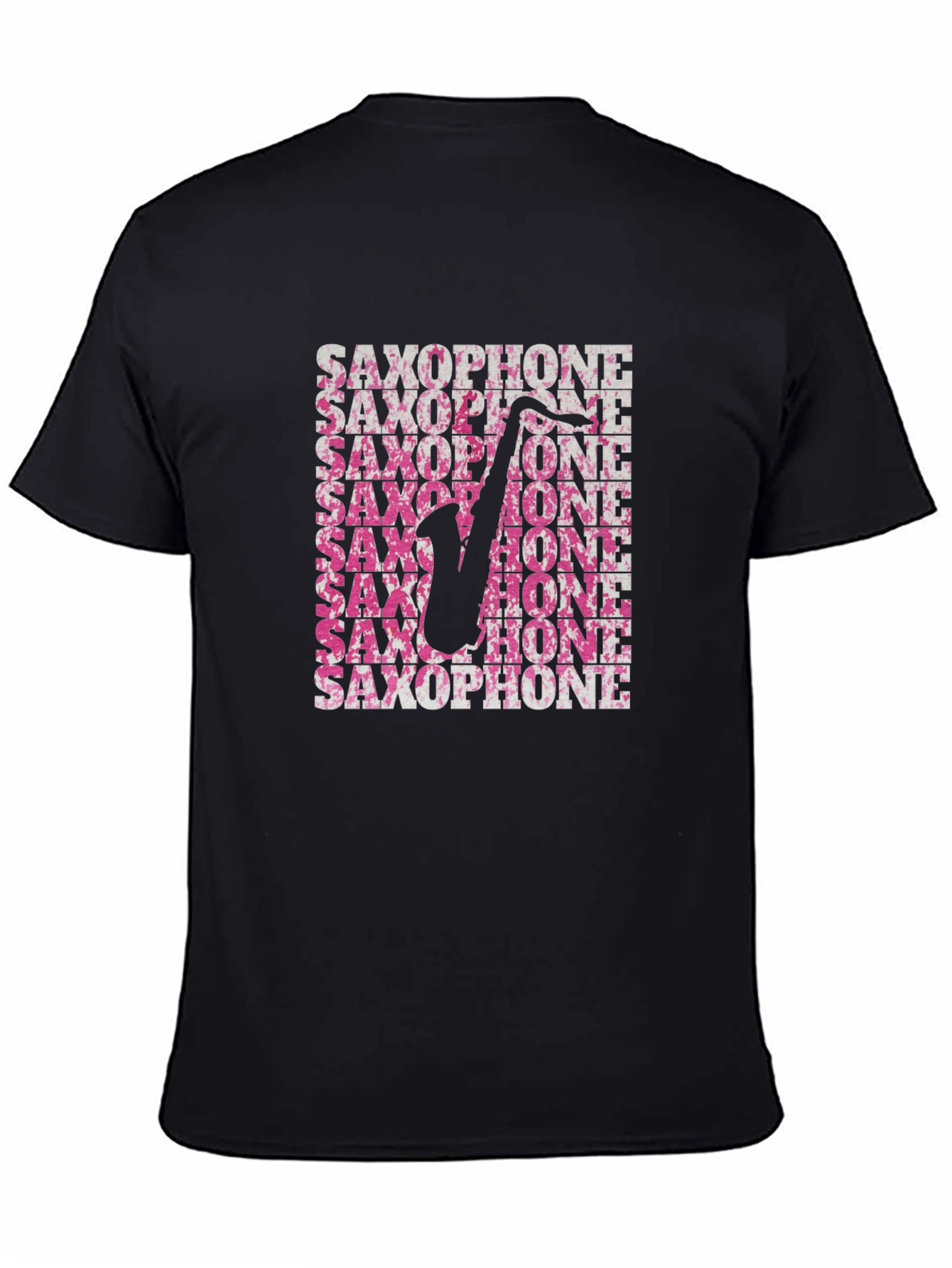 Saxophone Graphic Tee - Mens Music Lover T-Shirt