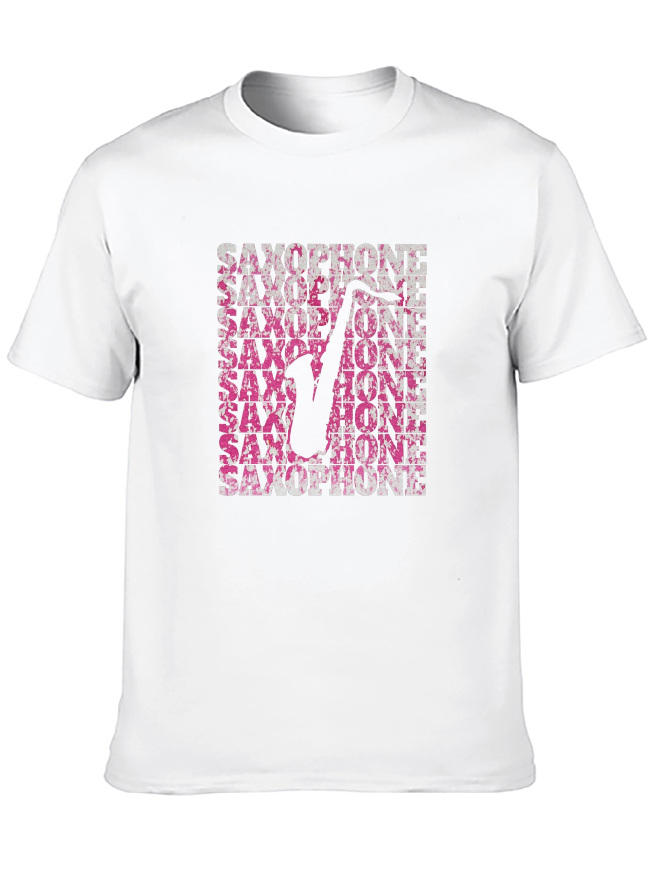 Saxophone Graphic Tee - Mens Music Lover T-Shirt