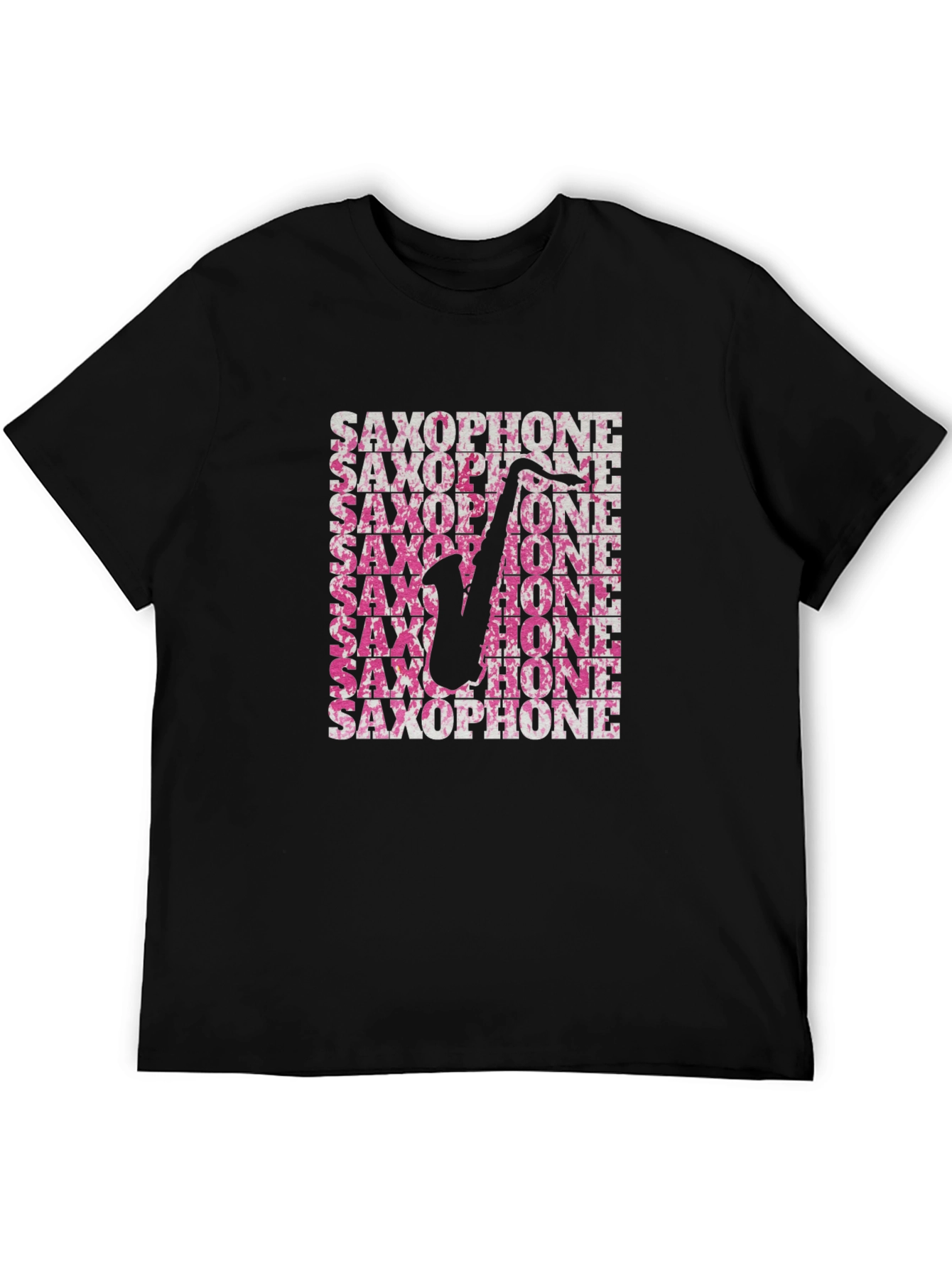 Saxophone Graphic Tee - Mens Music Lover T-Shirt