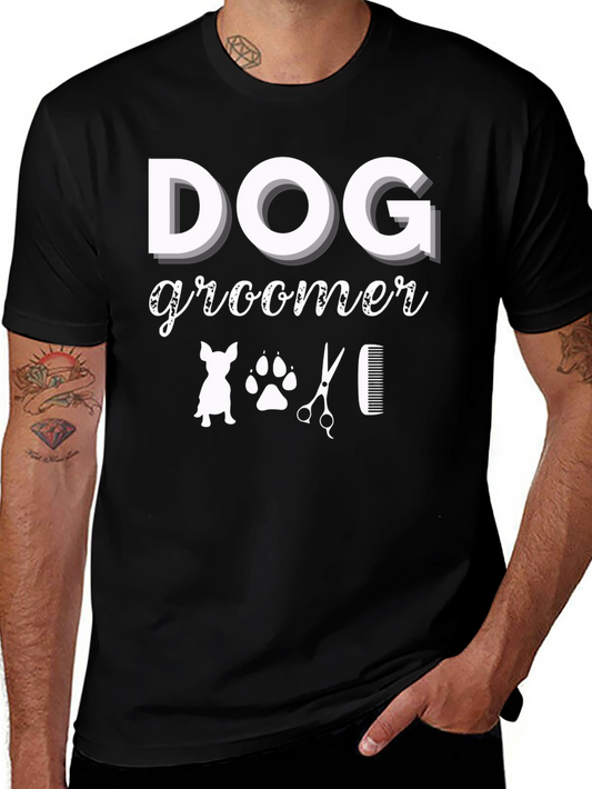 Dog Groomer T-Shirt - Pet Stylist Tee
