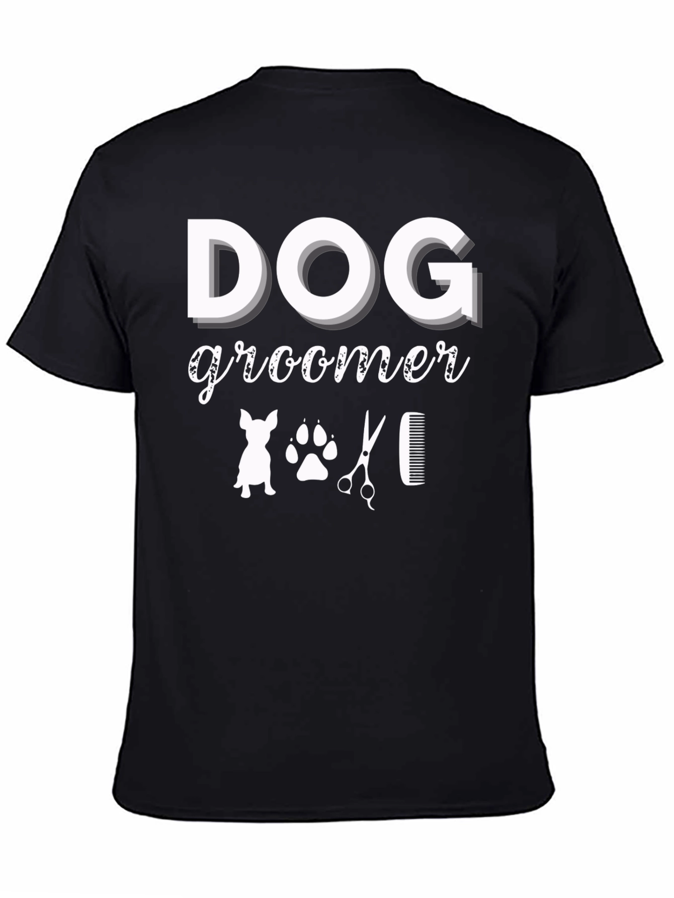 Dog Groomer T-Shirt - Pet Stylist Tee