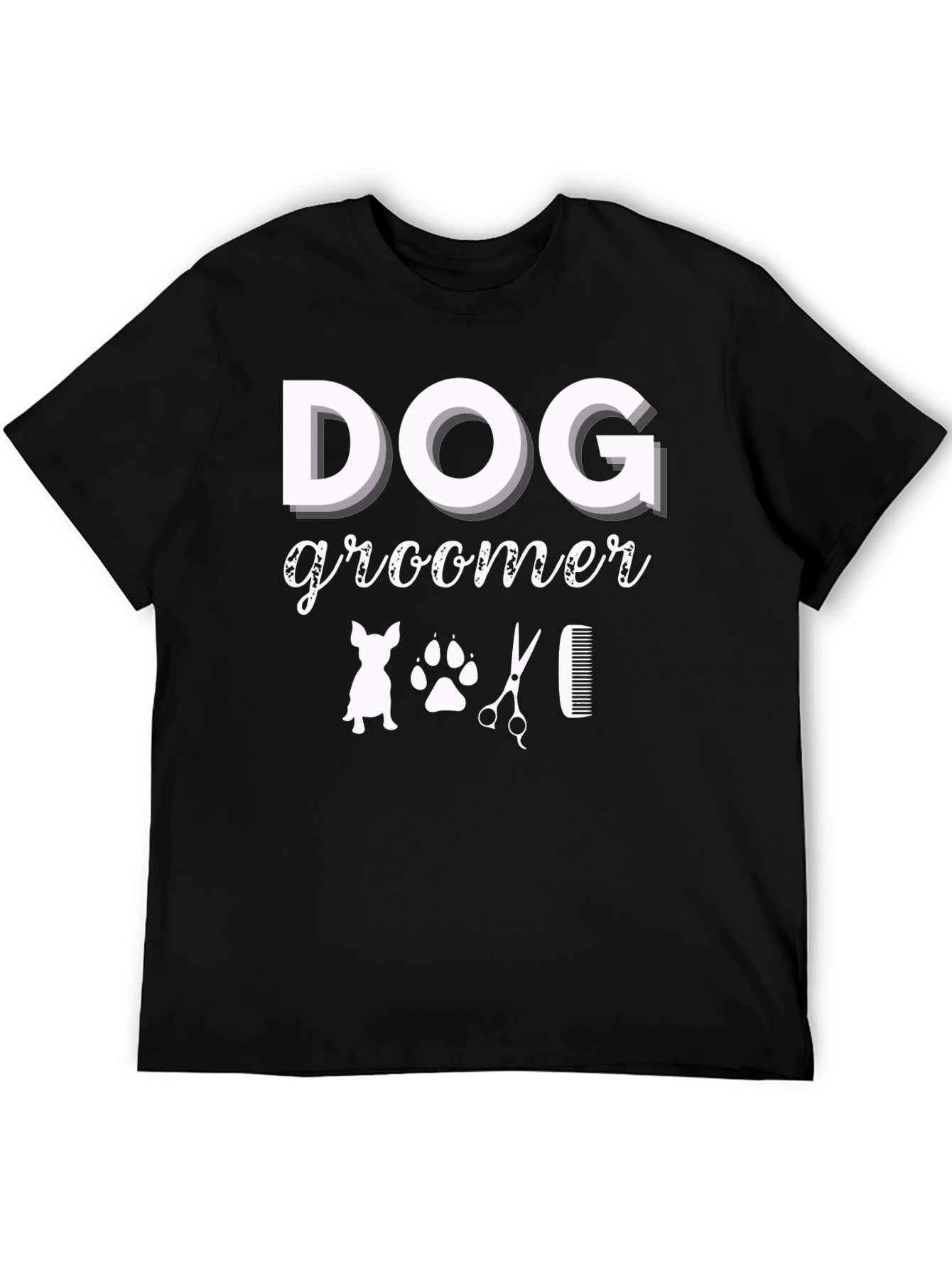 Dog Groomer T-Shirt - Pet Stylist Tee