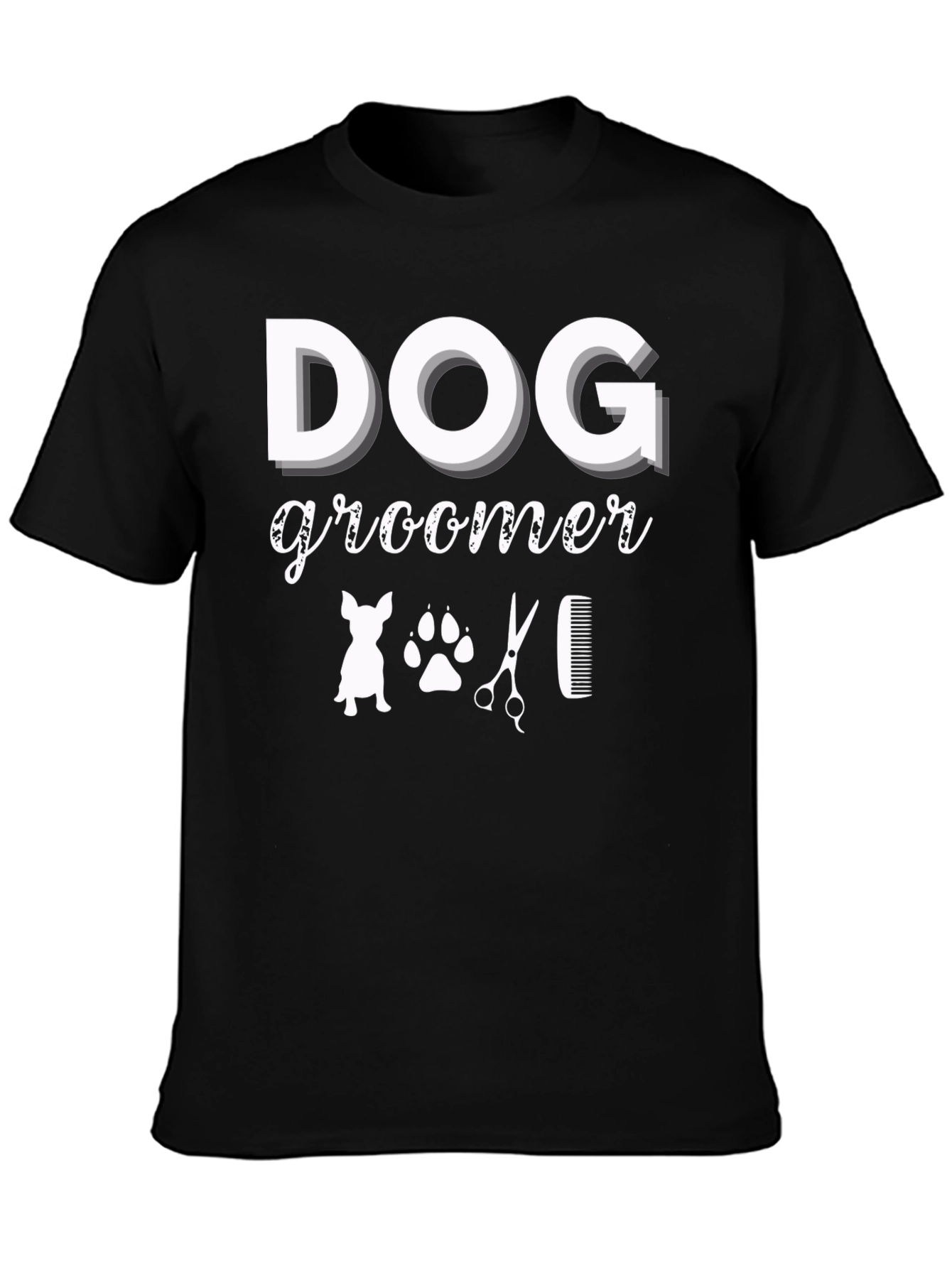 Dog Groomer T-Shirt - Pet Stylist Tee