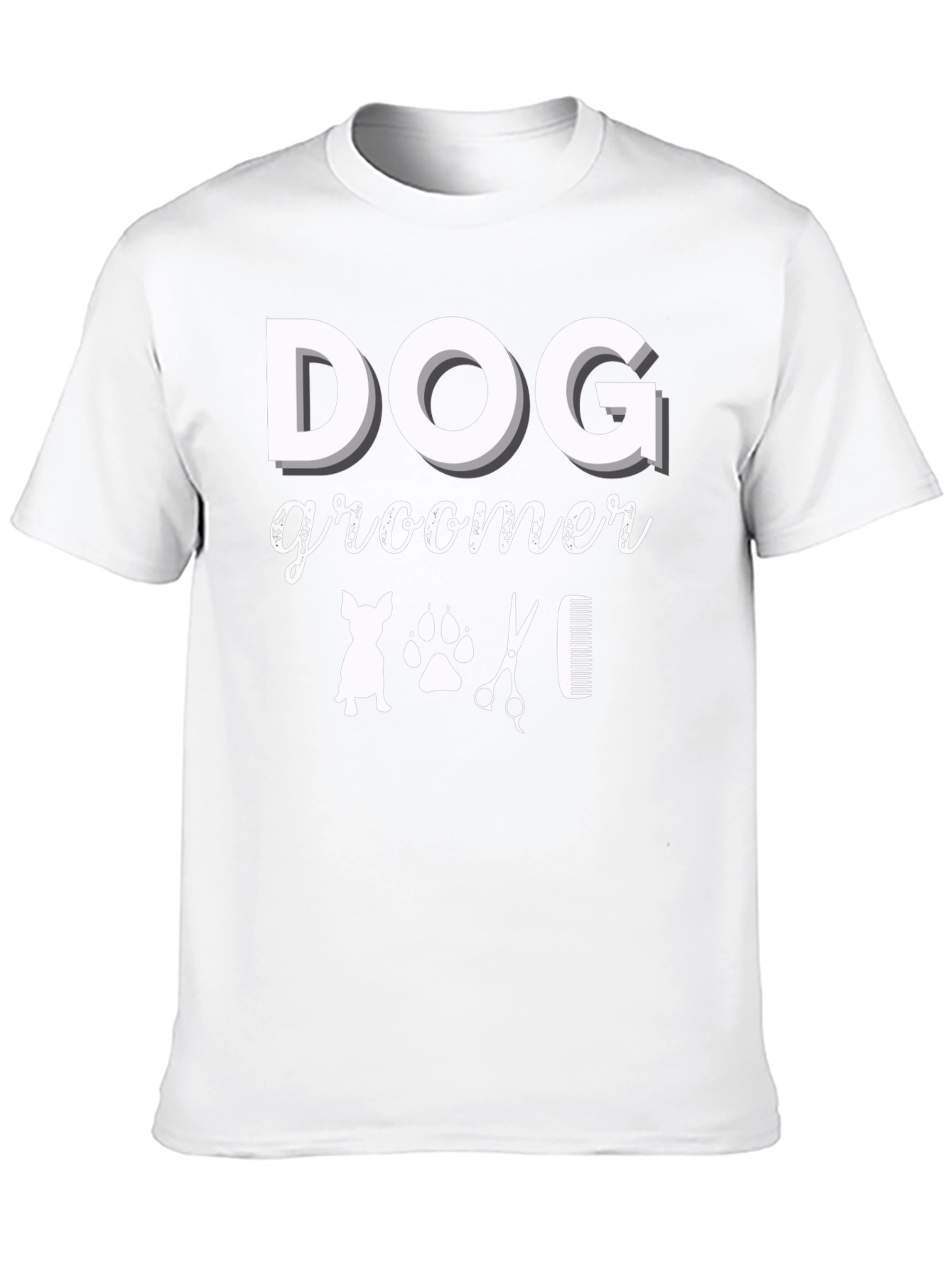 Dog Groomer T-Shirt - Pet Stylist Tee