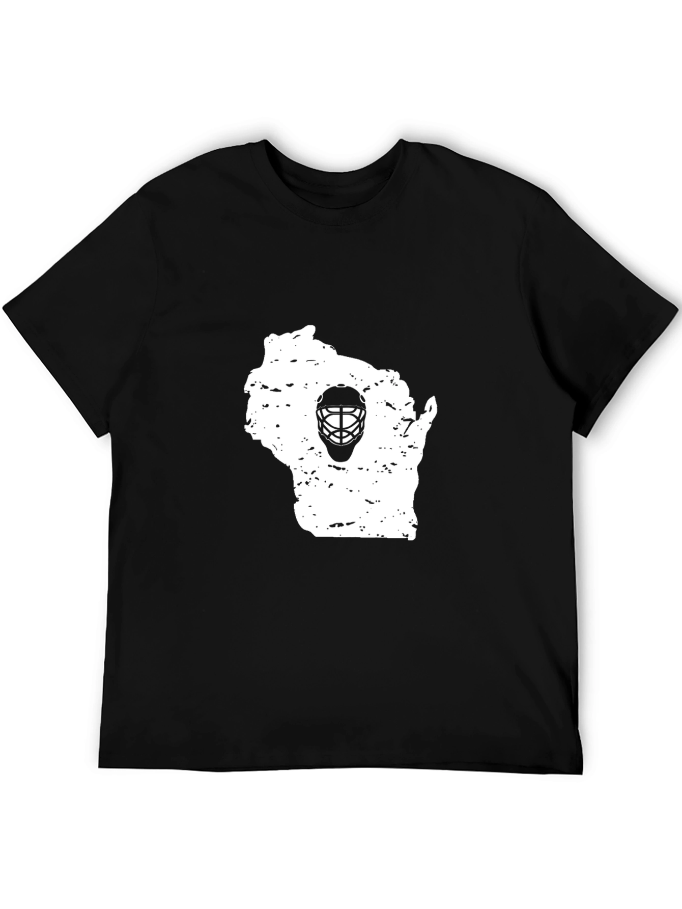 Wisconsin Hockey Fan Tee