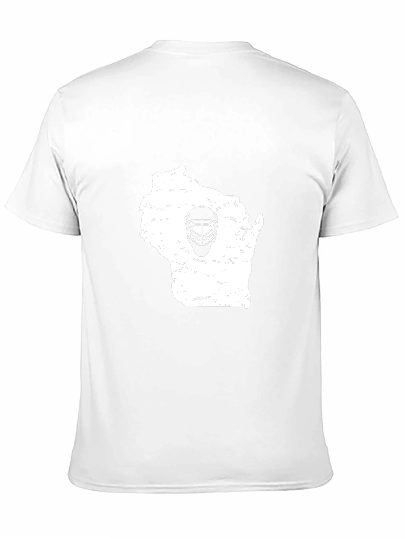 Wisconsin Hockey Fan Tee