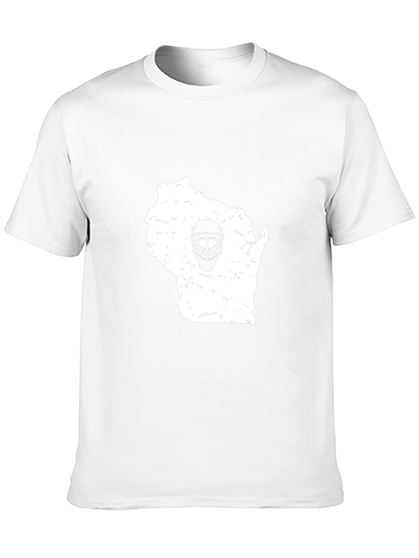 Wisconsin Hockey Fan Tee