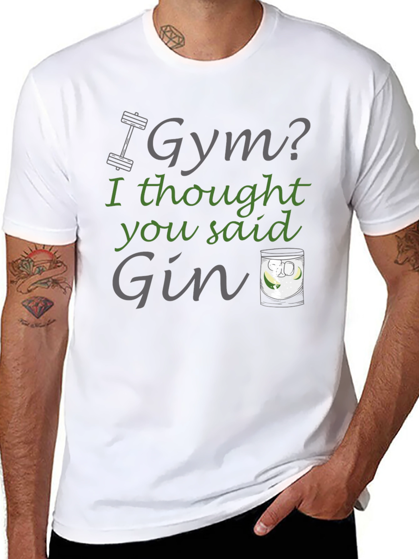 Gym? I Thought You Said Gin T-Shirt