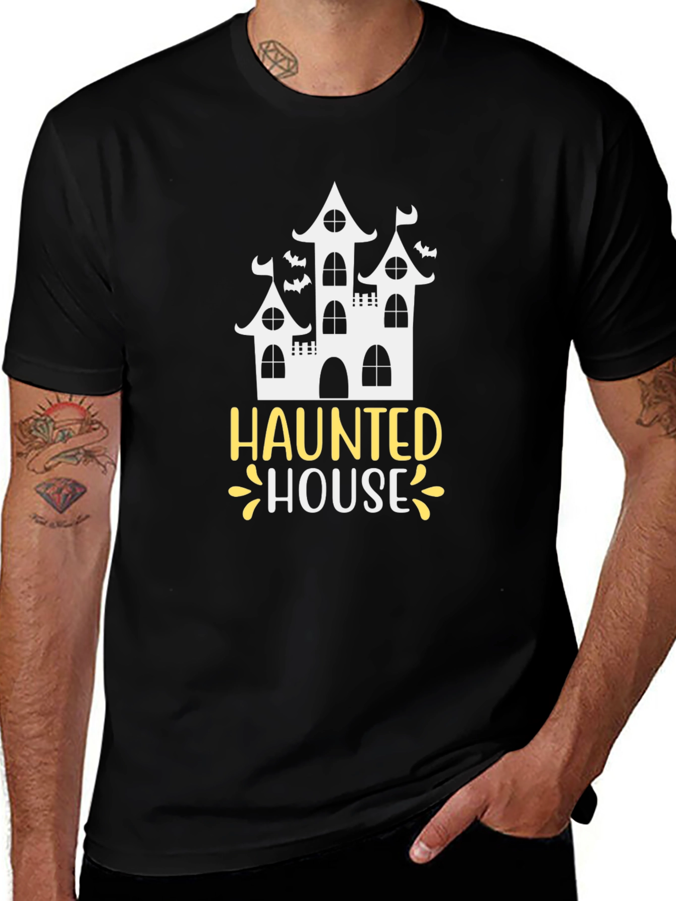Haunted House Halloween T-Shirt