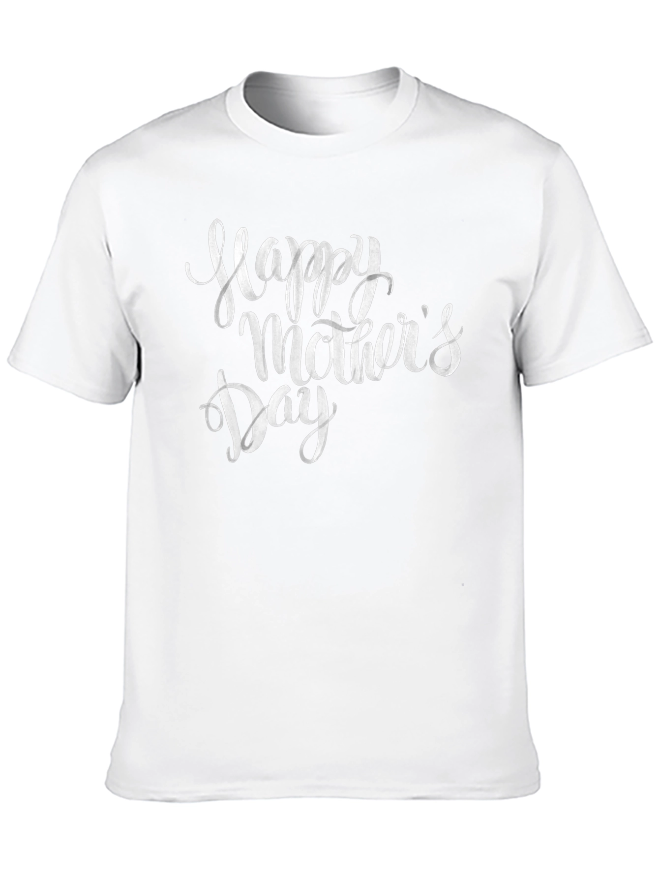 Happy Mothers Day Black T-Shirt