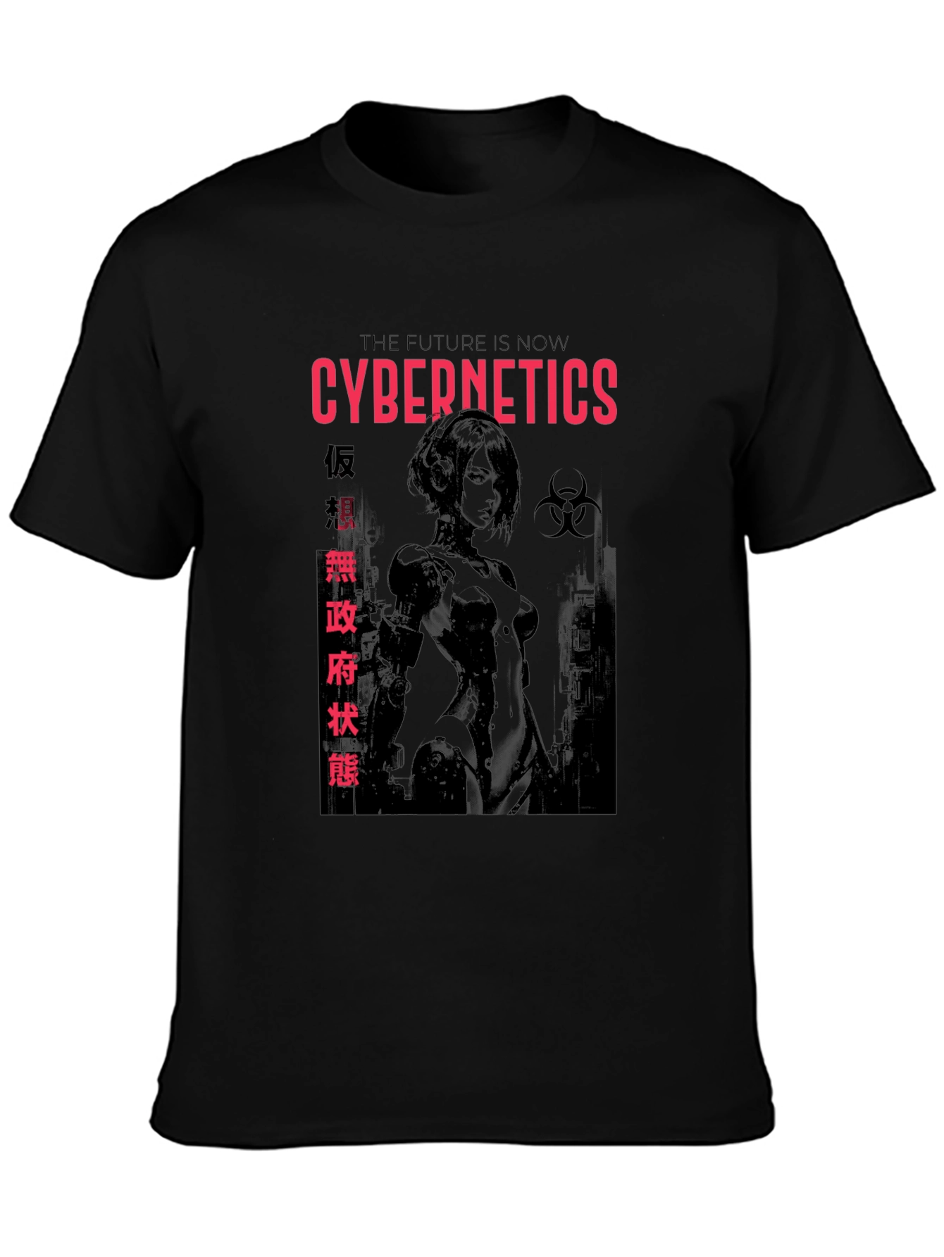 Cybernetics Graphic Print T-Shirt