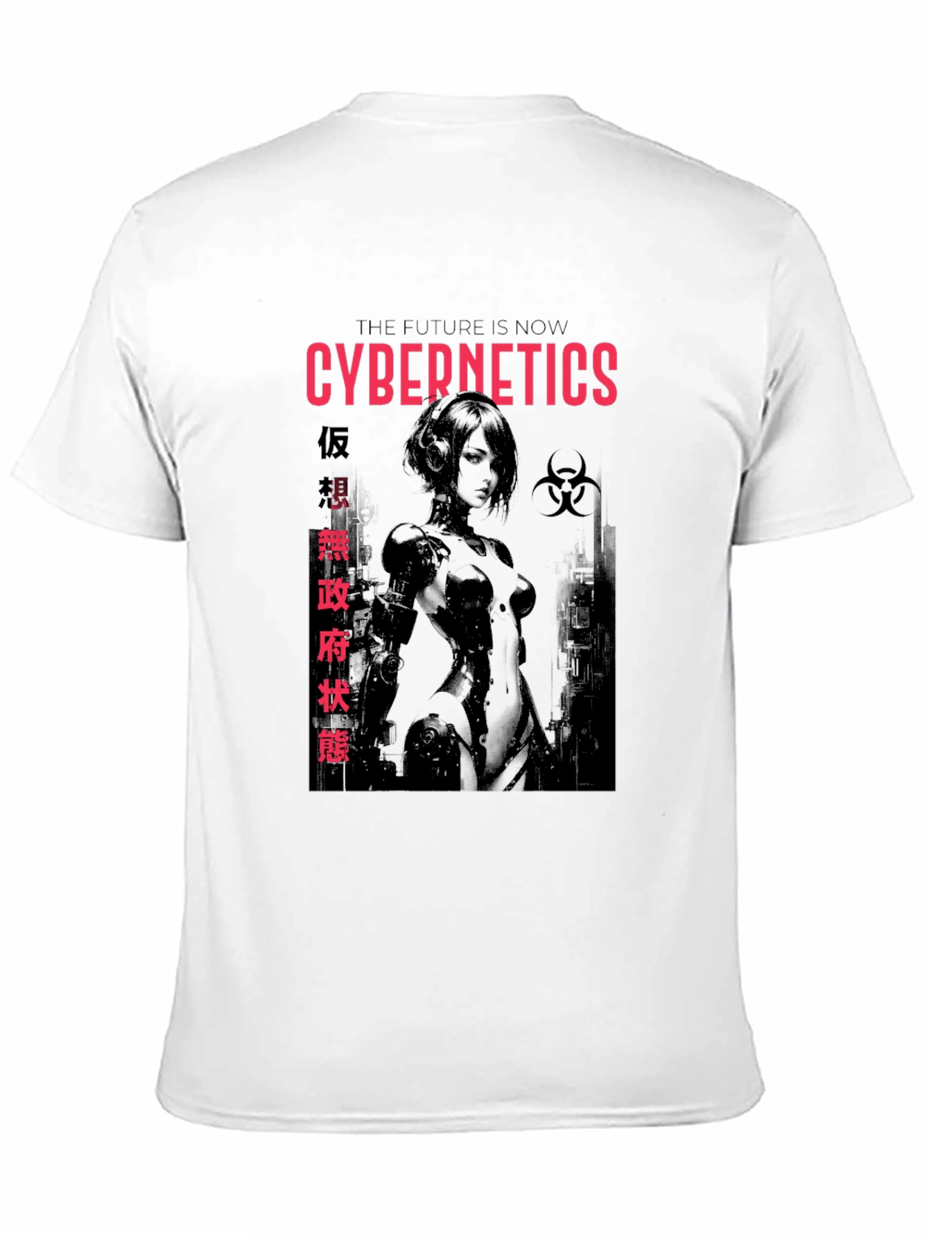 Cybernetics Graphic Print T-Shirt