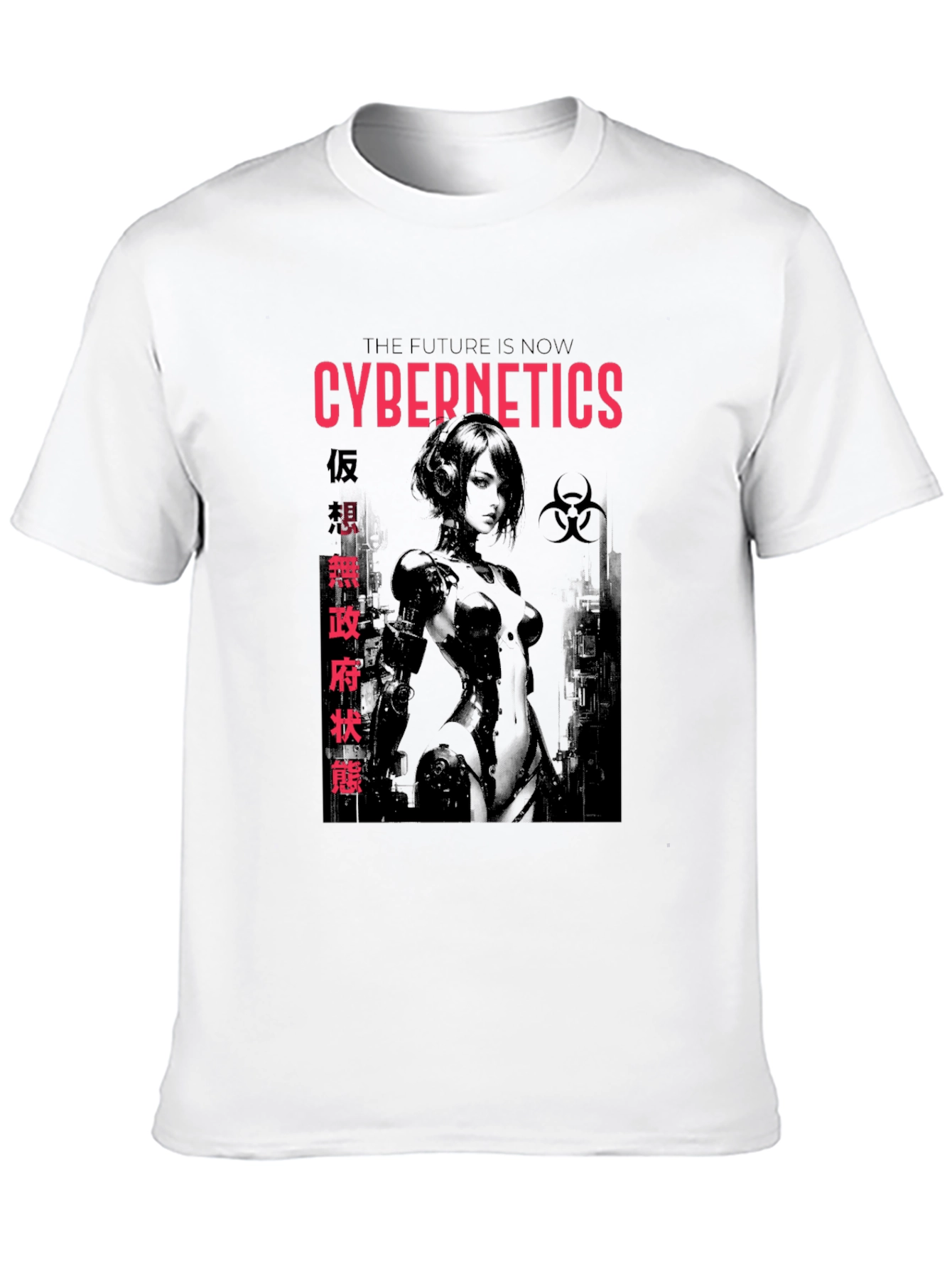 Cybernetics Graphic Print T-Shirt