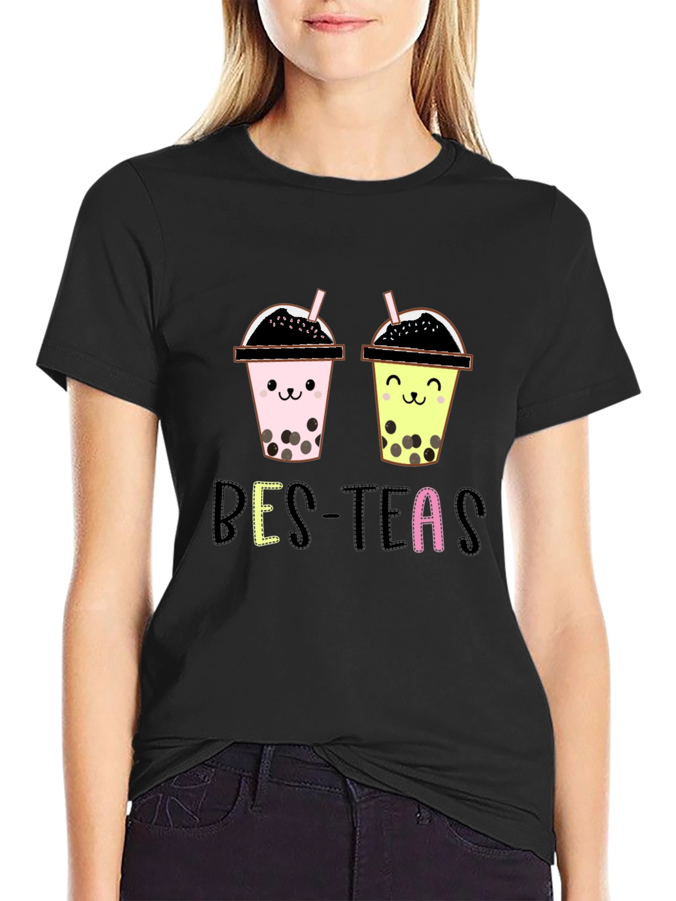 Bes-Teas Bubble Tea Graphic T-Shirt