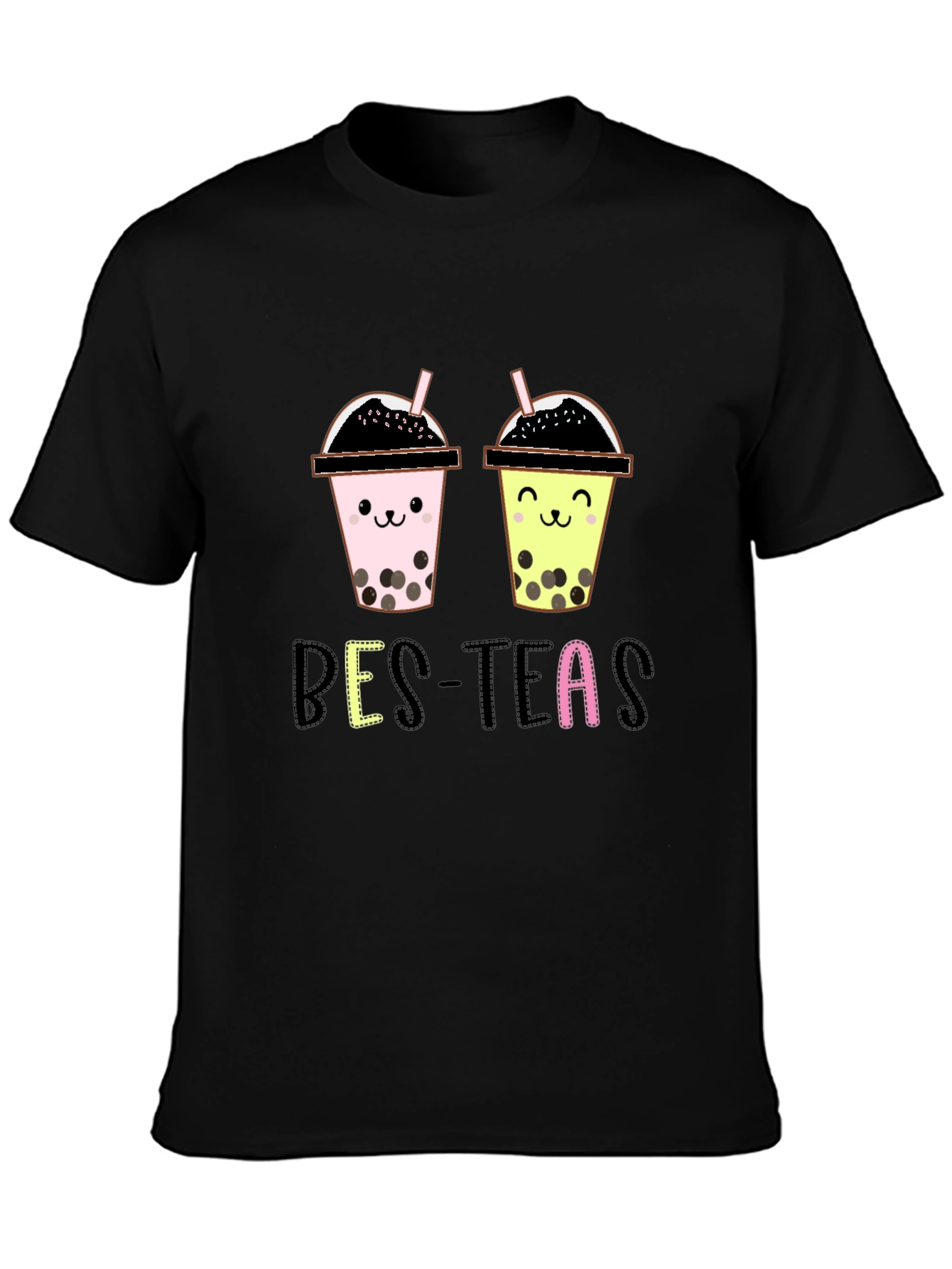 Bes-Teas Bubble Tea Graphic T-Shirt