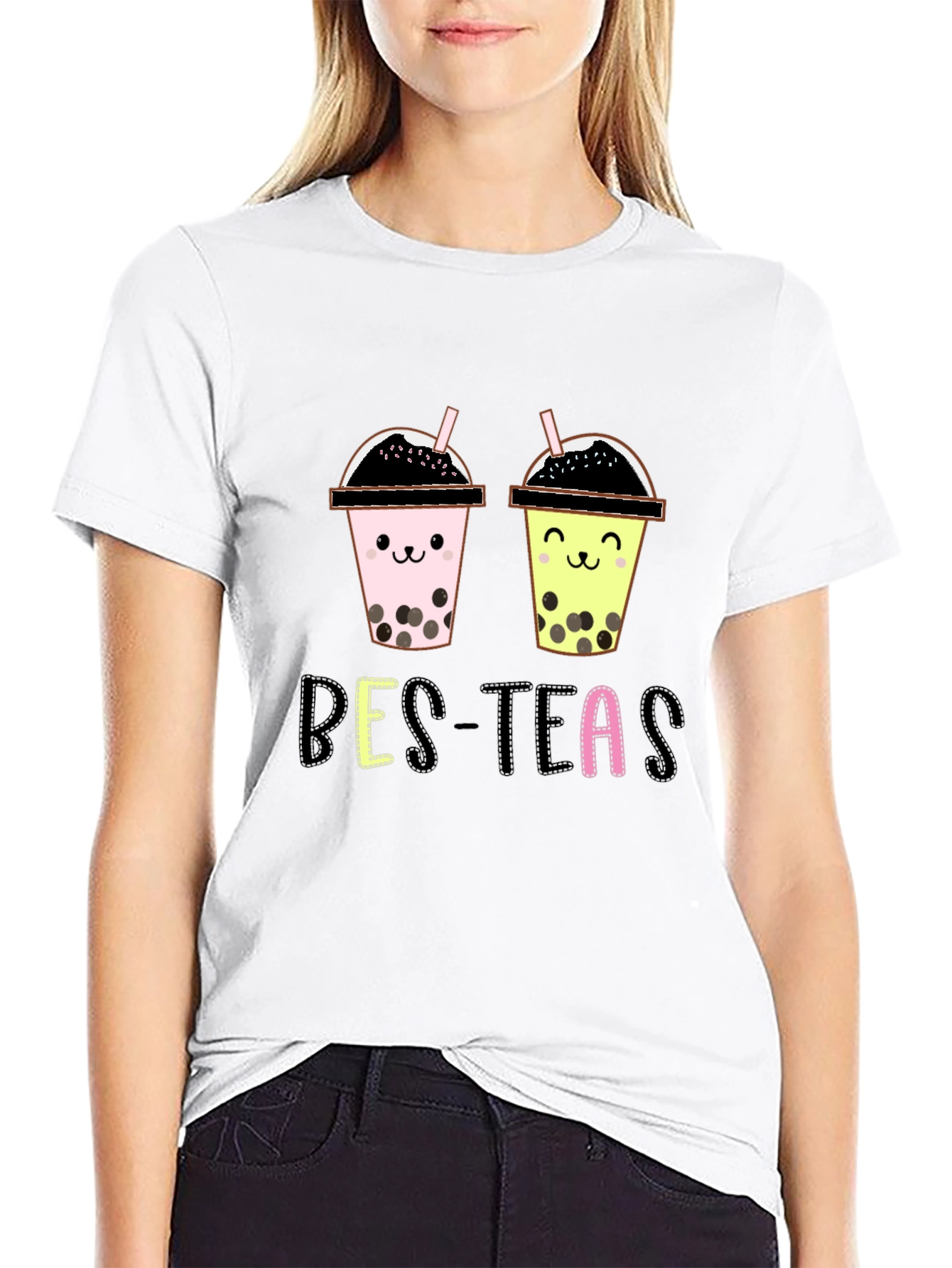 Bes-Teas Bubble Tea Graphic T-Shirt