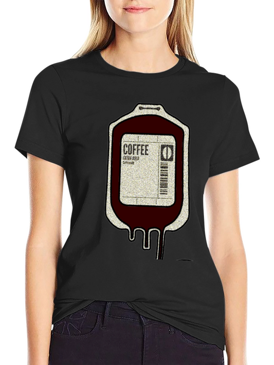 Coffee Blood Bag Graphic Tee