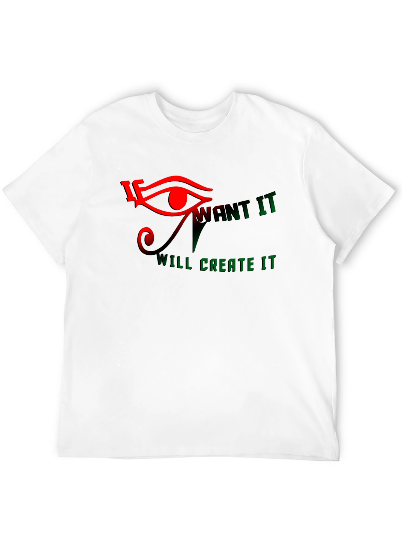 Eye of Ra Graphic Print Black T-Shirt