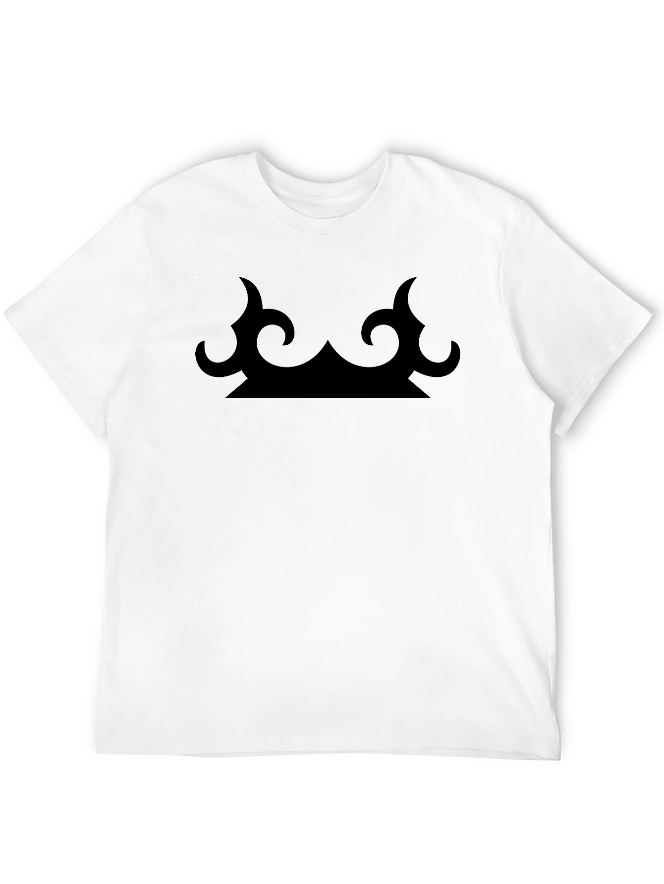 Abstract Crown Graphic T-Shirt